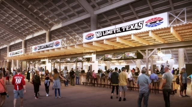 BELLY UP: TEXAS MOTOR SPEEDWAY’S NEWEST FAN AMENITY TO PROVIDE MASSIVE BAR FOOTPRINT ON CONCOURSE LEVEL