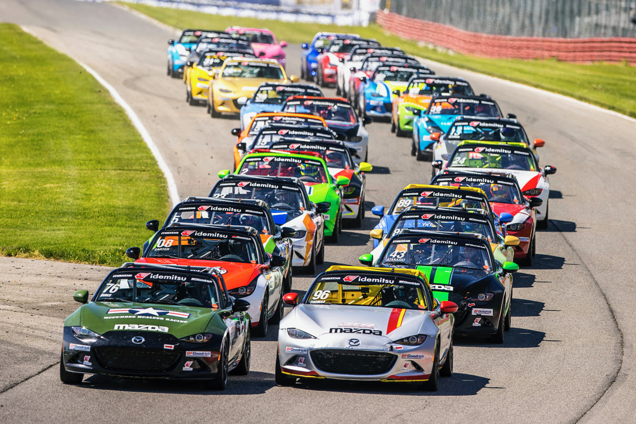 Thomas Dominates Mazda MX-5 Cup Race Two at Mid-Ohio