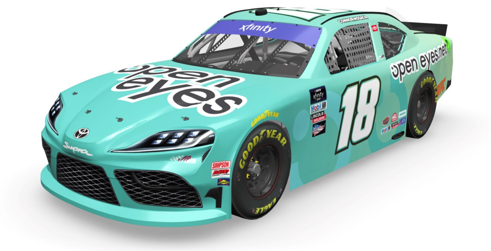 Trans Am Racer Connor Mosack To Make NASCAR Xfinity Series Debut in Portland with Joe Gibbs Racing