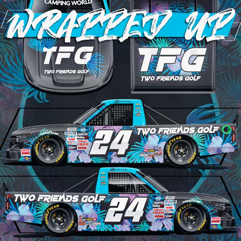 Two Friends Golf And Jack Wood Tee Up At World Wide Technology Raceway