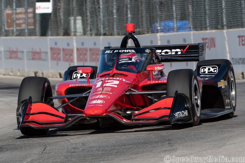 Power executes pit strategy to win final IndyCar event at Belle Isle