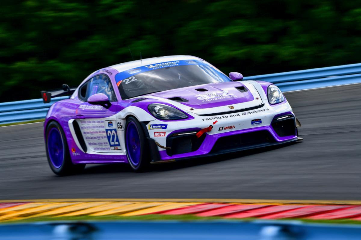 Hardpoint’s Racing To End Alzheimer’s Porsche Cayman Heads North of the Border for IMSA Weekend