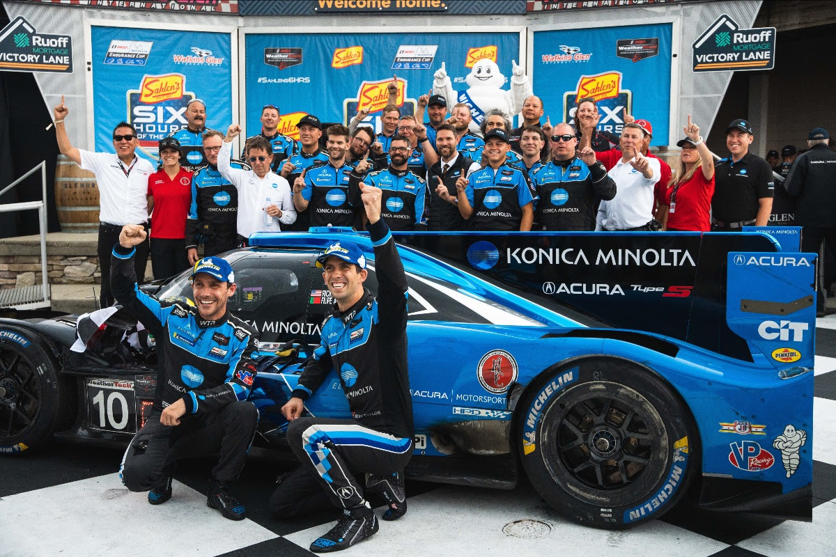 Incredible Day Ends in Victory Lane at Watkins Glen International for No. 10 Konica Minolta Acura ARX-05