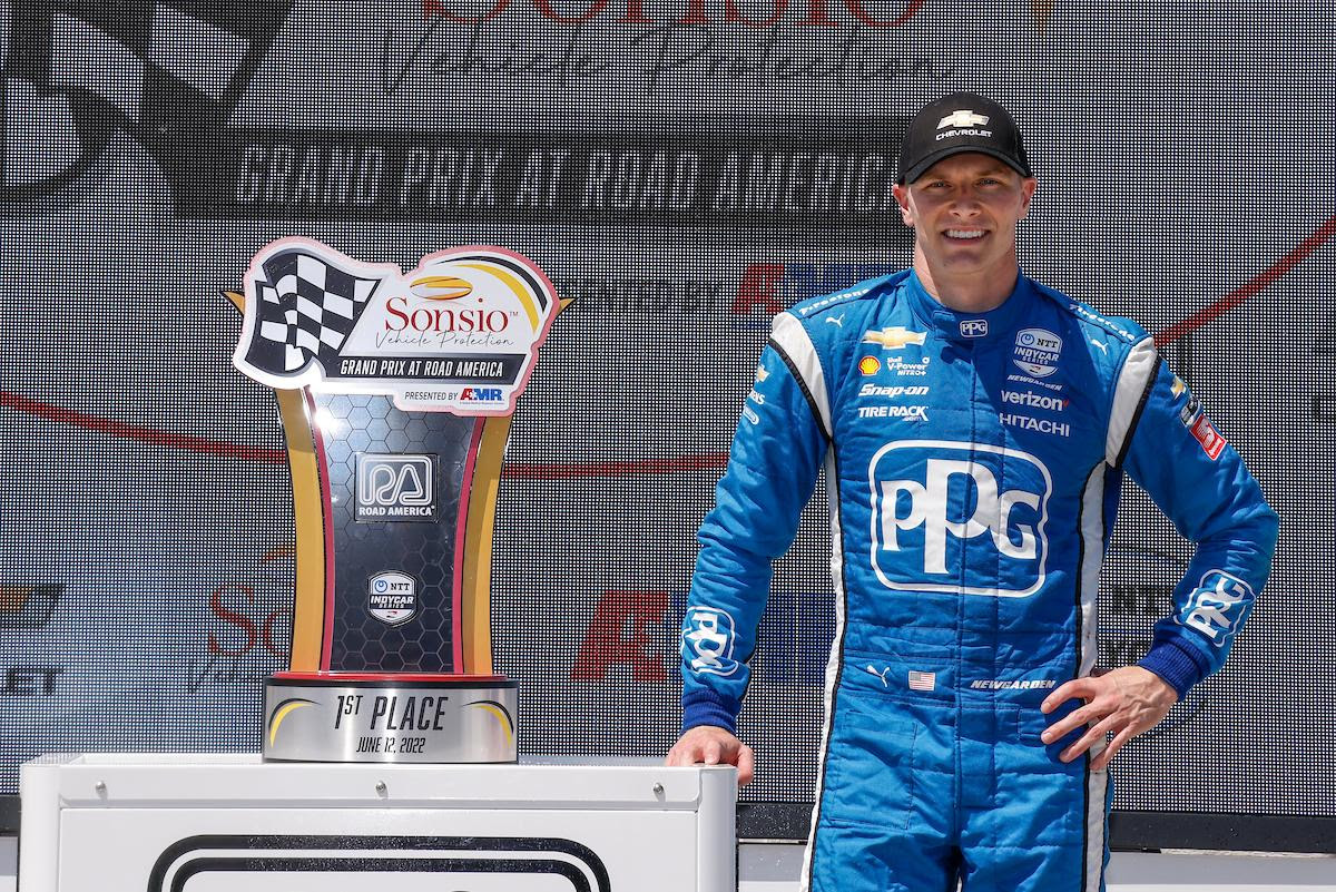 CHEVROLET RACING IN NTT INDYCAR SERIES – JOSEF NEWGARDEN PUTS CHEVROLET IN VICTORY LANE/WINS $1 MILLION FOR TEAM AND CHARITY