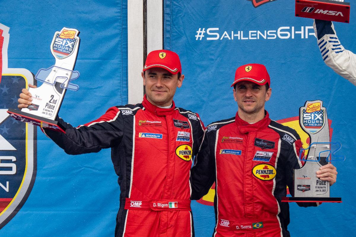 SECOND PLACE FINISH FOR RISI COMPETIZIONE AT SAHLEN’S SIX HOURS AT THE GLEN