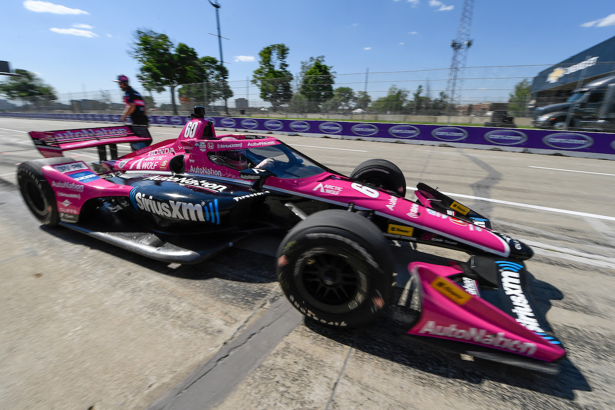Second Row Lockout for Meyer Shank Racing in Detroit INDYCAR Qualifying