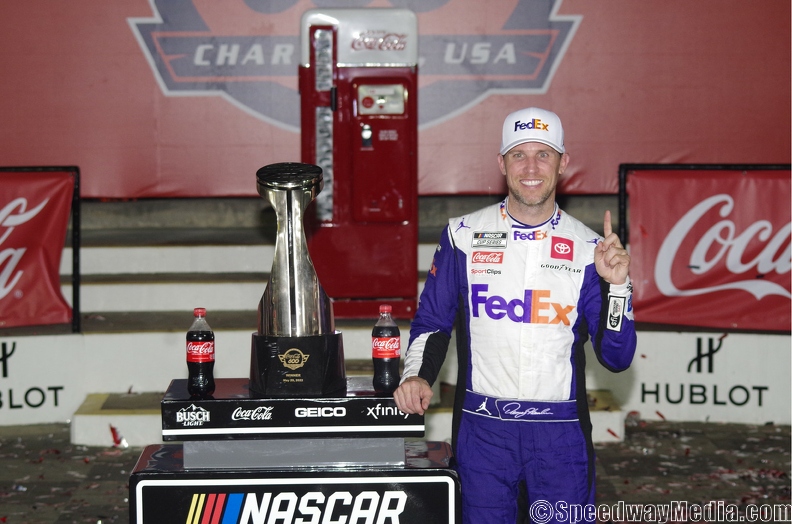Hamlin to make 600th Cup career start at Indianapolis