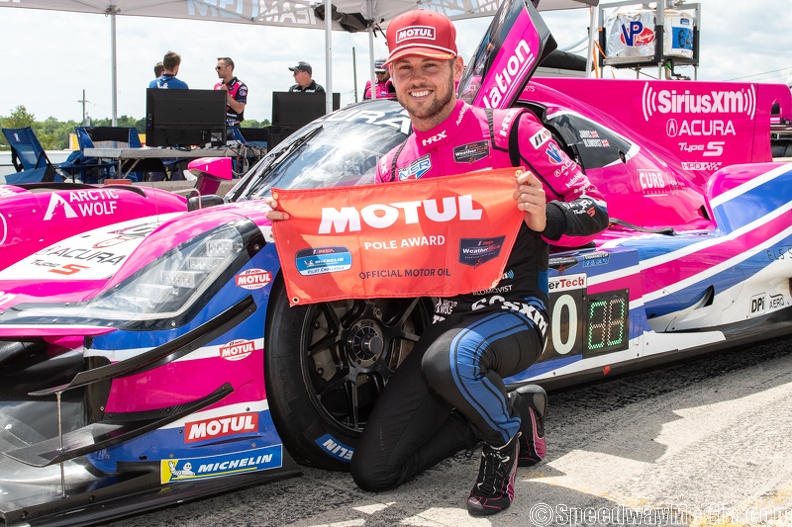 Blomqvist earns the pole for the Chevrolet Grand Prix at Canadian Tire Motorsport Park
