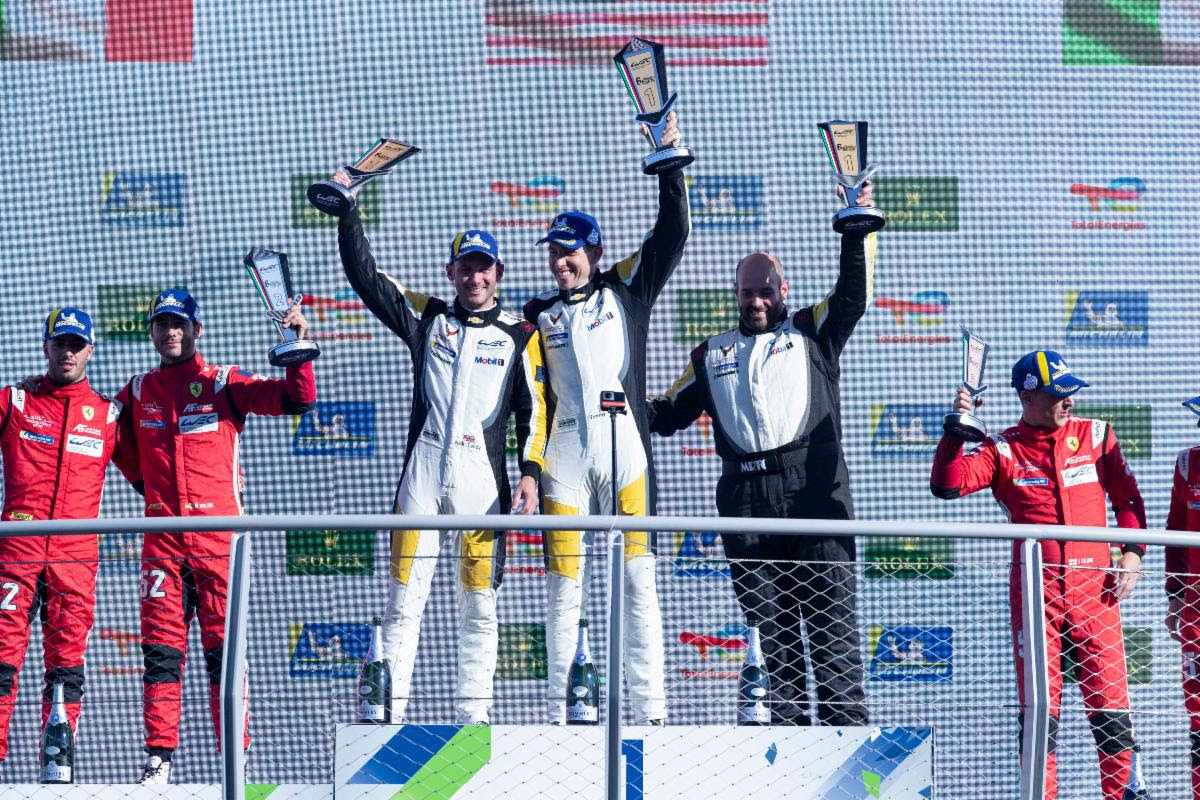 CORVETTE RACING AT MONZA: Celebrazione for Tandy, Milner!