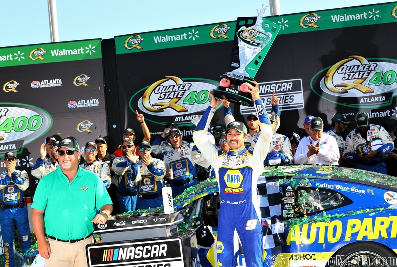 Elliott captures first home Cup victory at Atlanta