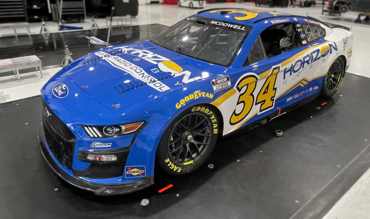 Horizon Hobby Makes Cup Season Debut with McDowell at Famed Indianapolis Motor Speedway