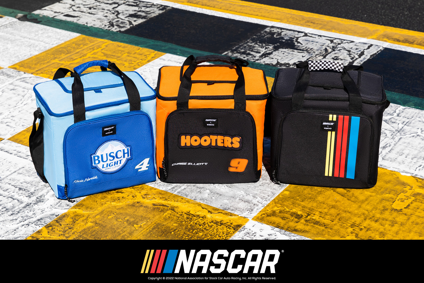 IGLOO EXPANDS ITS NASCAR® SERIES WITH TRACKSIDE-APPROVED COOLER BAGS