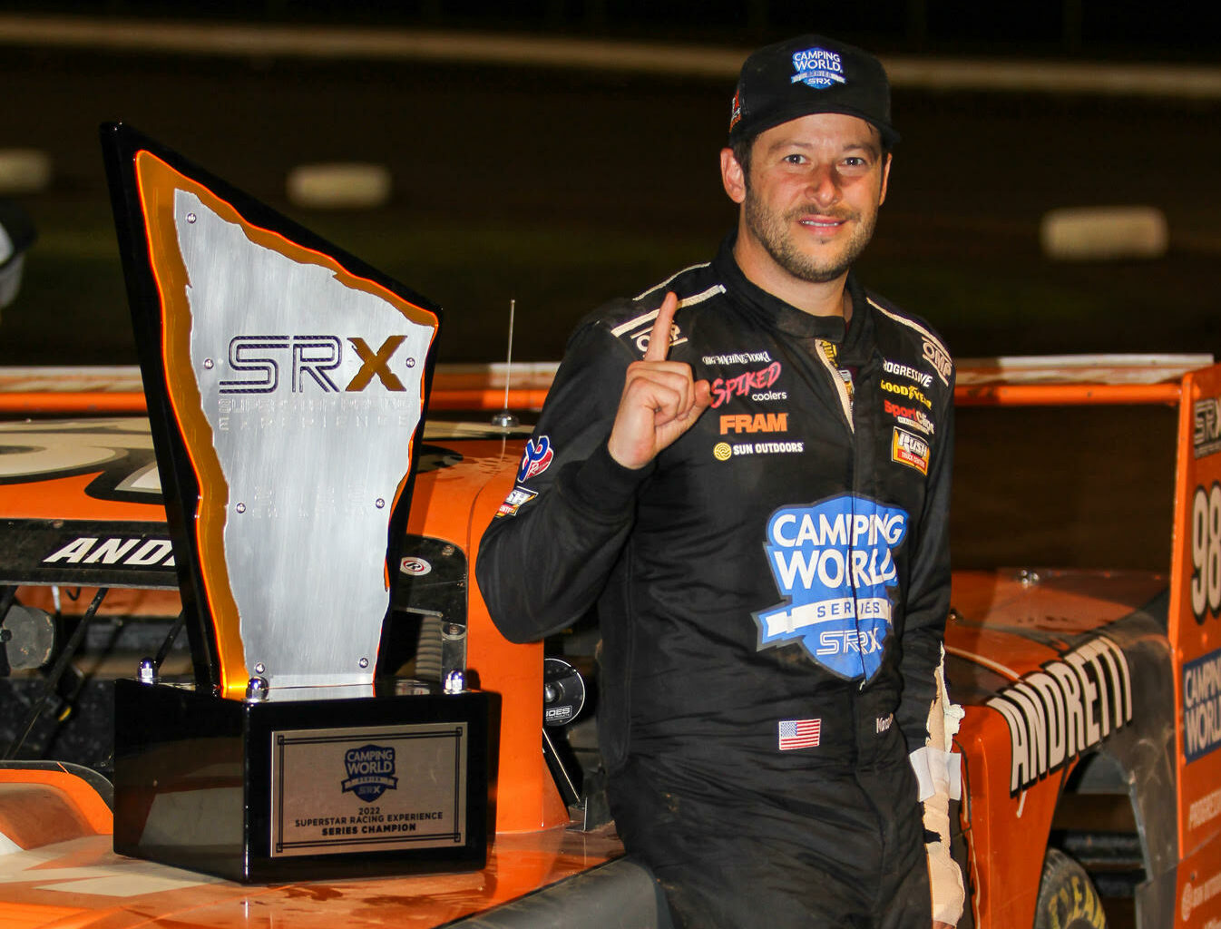 Marco Andretti Wins 2022 SRX Championship and Chase Elliott Wins Season Finale at Sharon Speedway