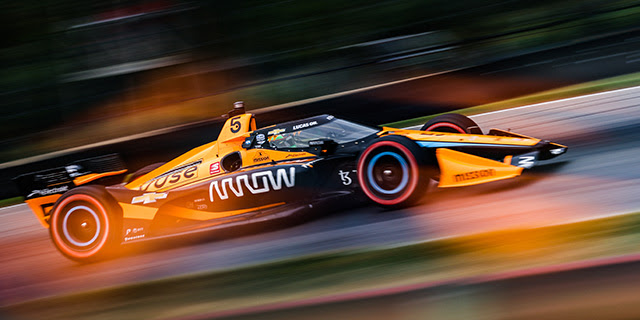 O’Ward Becomes Ninth Different Pole Winner, Claims NTT P1 Award at Mid-Ohio