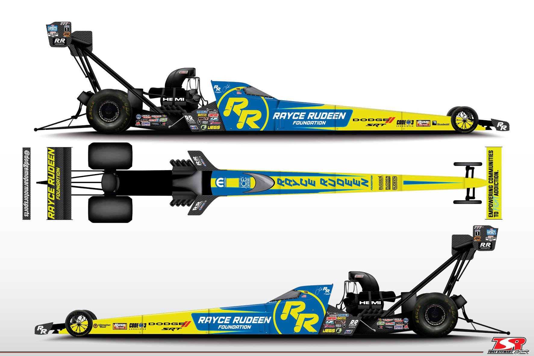 Rayce Rudeen Foundation Joins Tony Stewart Racing