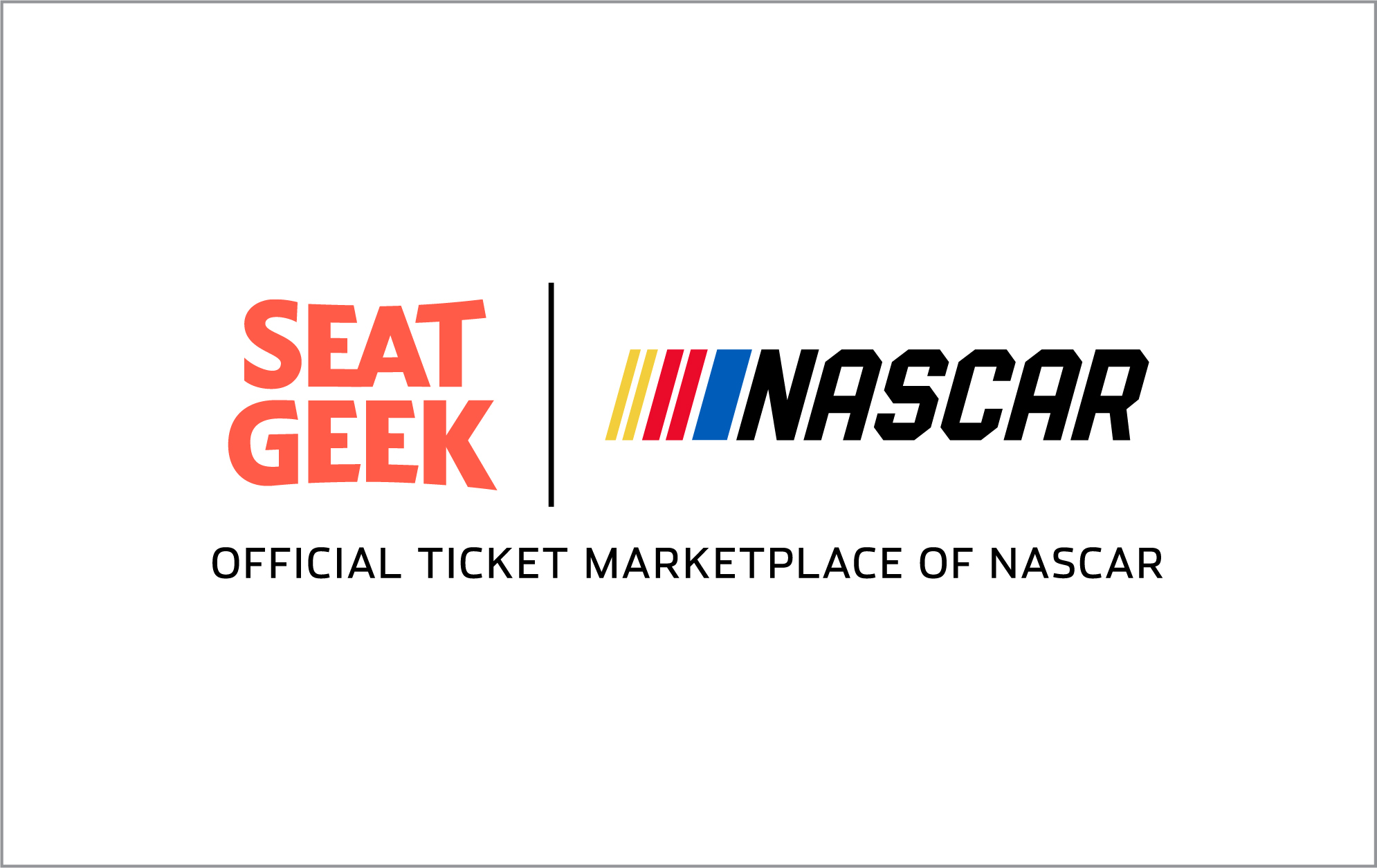 NASCAR and SeatGeek Enter MultiYear Official Partnership
