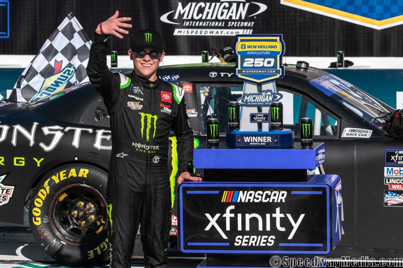 Ty Gibbs cruises to fifth Xfinity victory of 2022 at Michigan