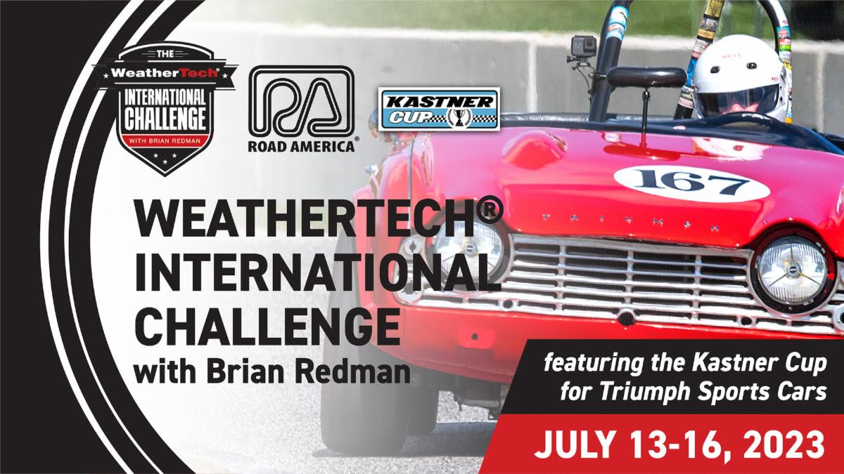 Road America Announces Featured Marque for the Weathertech International Challenge With Brian Redman in 2023