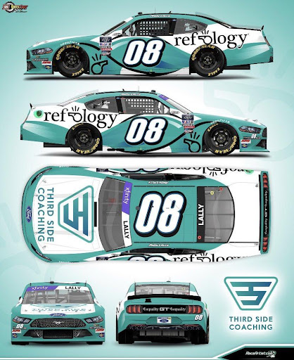 Andy Lally and SS Green Light Racing Partner with Ref-ology and Third Side Coaching for the Sunoco Go Rewards 200 at Watkins Glen International