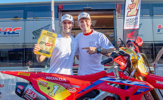 HRC Signs Contracts with Tim Gajser and Rubén Fernández