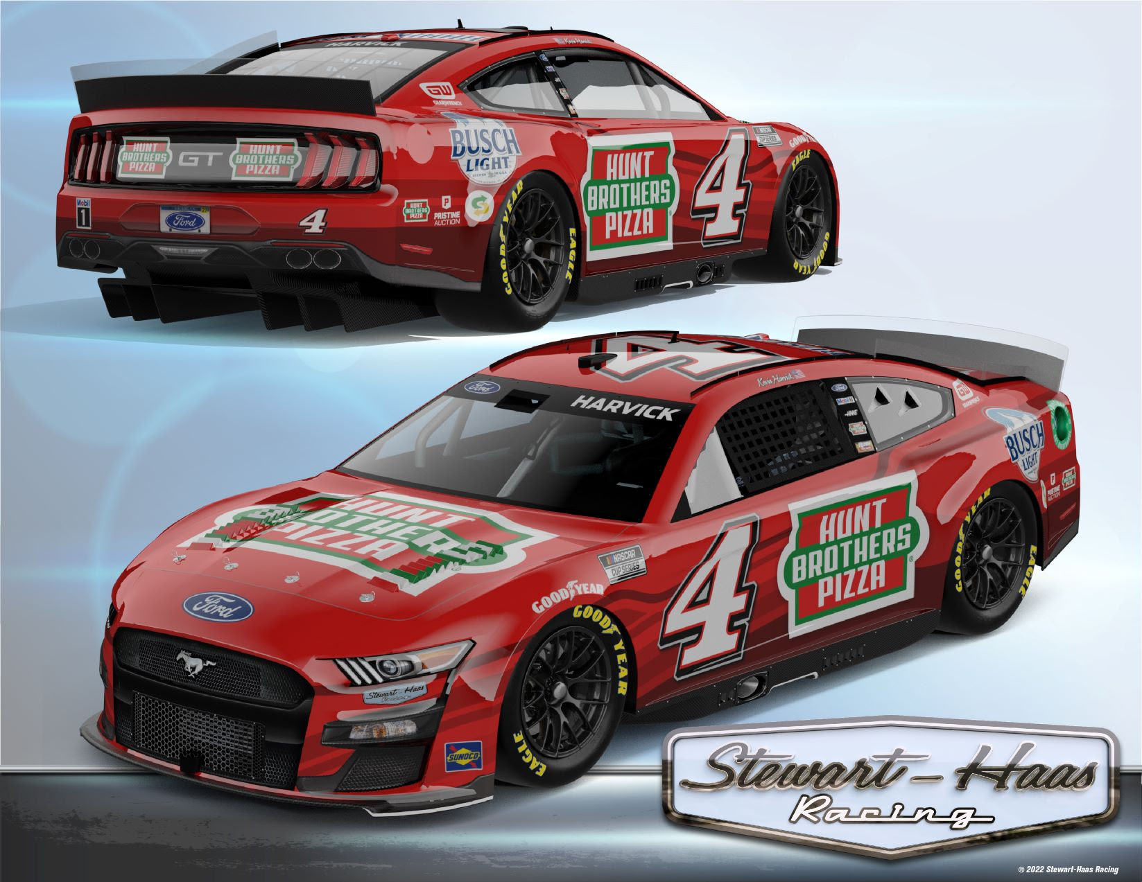 Hunt Brothers Pizza Racing Kevin Harvick Texas Advance