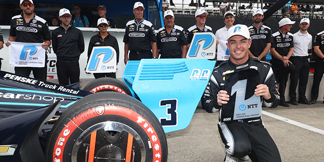 McLaughlin Wins NTT P1 Award; Penske Rules Portland Qualifying