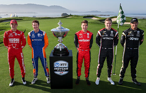 NTT INDYCAR SERIES Title Contenders Gather at Iconic Pebble Beach