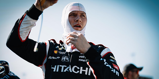 Newgarden Continues To Apply Pressure by Leading Portland Practice