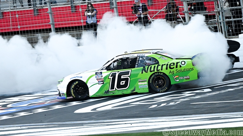 Allmendinger claims fourth consecutive Xfinity Series win at Charlotte Roval