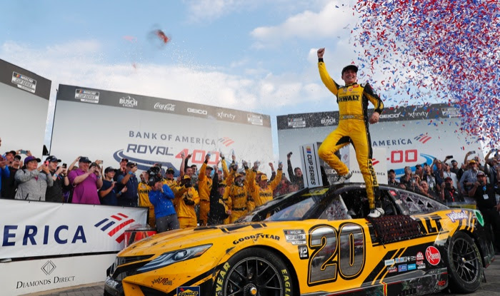 Bell Rings Up A Bank of America ROVAL™ 400 Victory