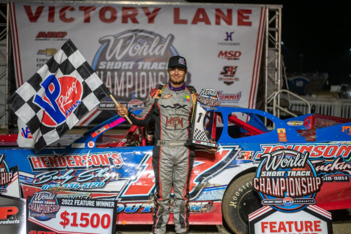 Devon Morgan claims World Short Track Championships at Charlotte