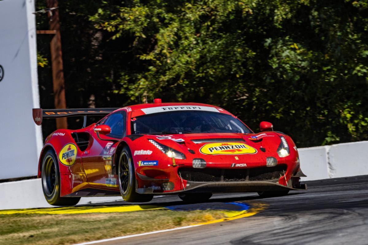 HEART BREAK FOR RISI COMPETIZIONE AT PETIT LE MANS