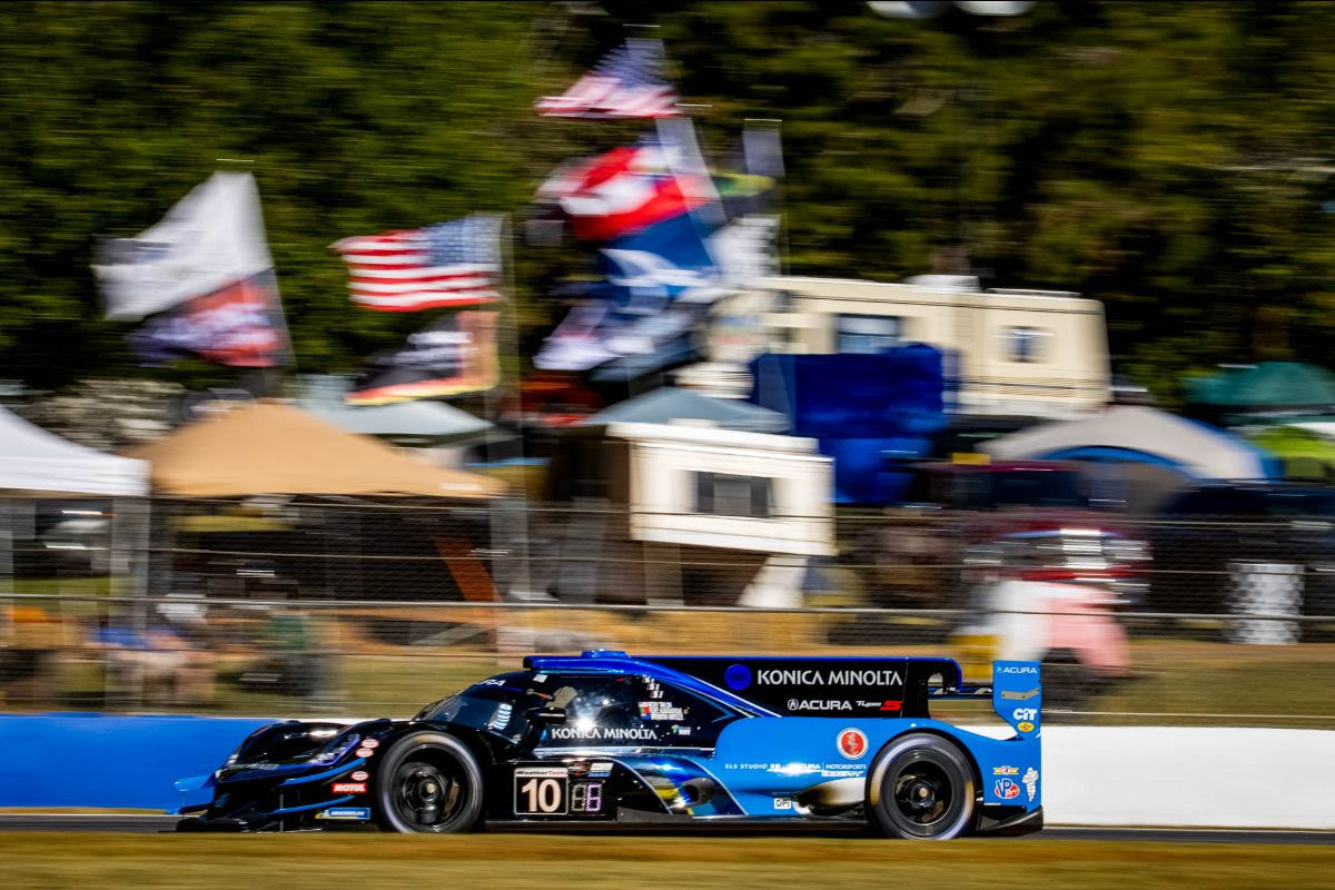 No. 10 Konica Minolta Acura ARX-05 Earn Hard-Fought Third Place Starting Position for the MOTUL Petit Le Mans