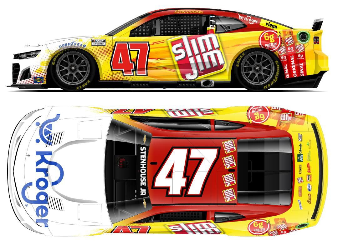 SLIM JIM® SPICES UP THE NO. 47 KROGER RACING CAMARO AT HOMESTEAD-MIAMI SPEEDWAY