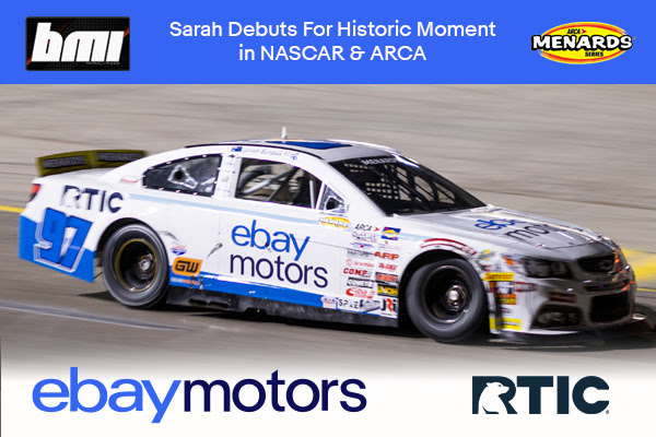 Sarah Debuts For Historic Moment in NASCAR & ARCA
