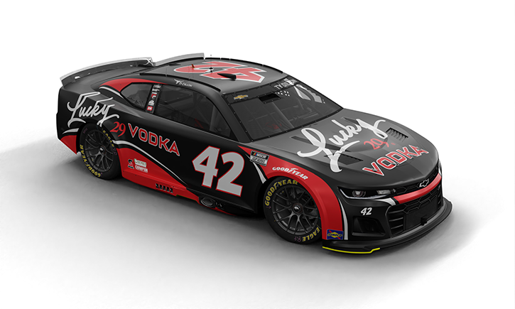 Ty Dillon & Petty GMS Roll The Dice with Lucky29 Liquors in Las Vegas