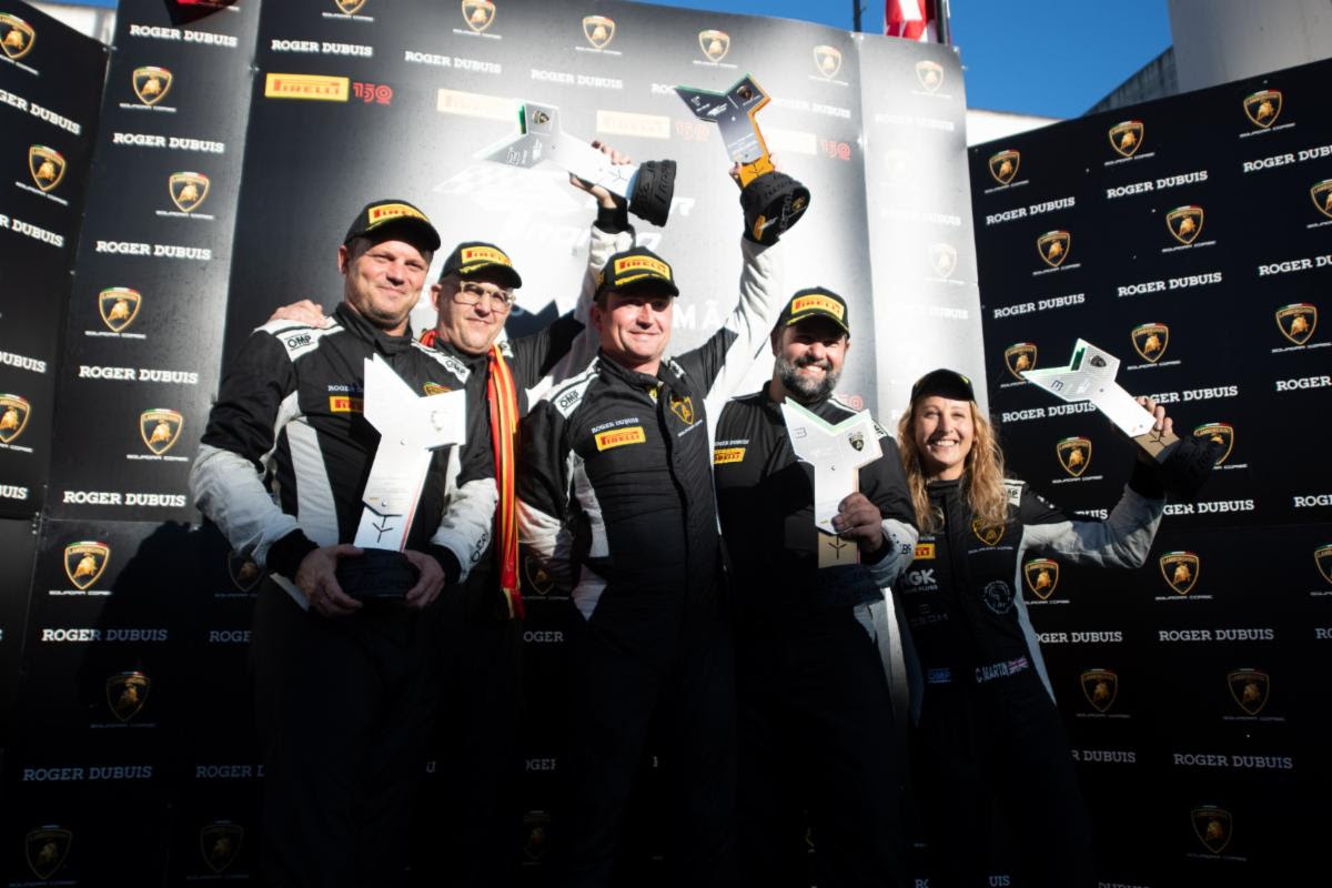 Flying Lizard Motorsports Crowned LB Cup Champions at Lamborghini Super Trofeo Portugal Finale