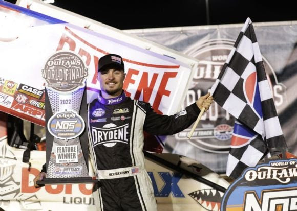 Logan Schuchart Takes Sprint Car Honors On World Of Outlaws World Finals Opening Night