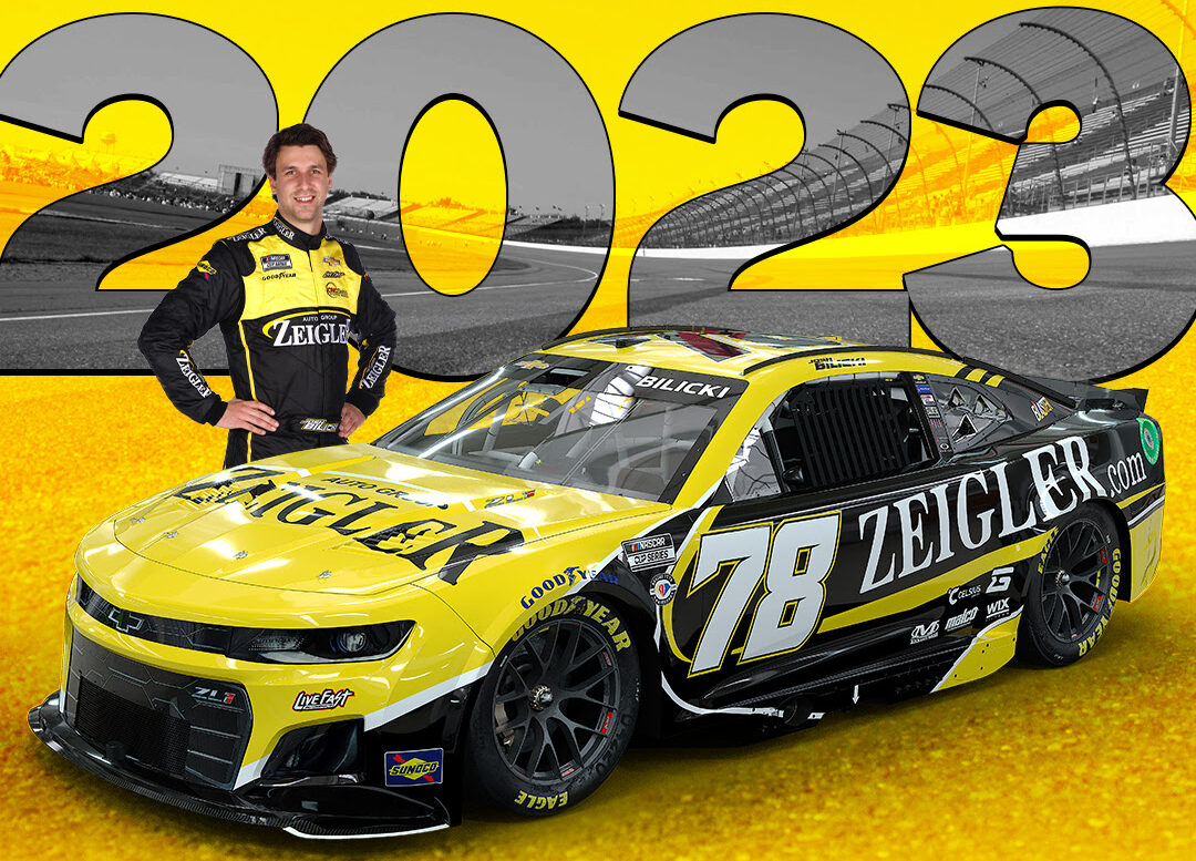 Zeigler Auto Group, Josh Bilicki Team up with Live Fast Motorsports for Multiple 2023 NASCAR Cup Series Races
