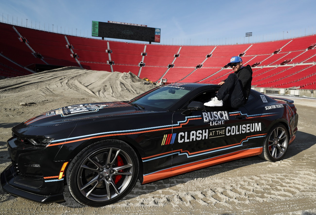 NASCAR Begins Building its LA Memorial Coliseum Track