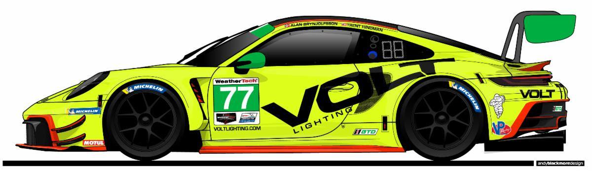 Wright Motorsports Announces Endurance Drivers for No. 77 VOLT Lighting Entry