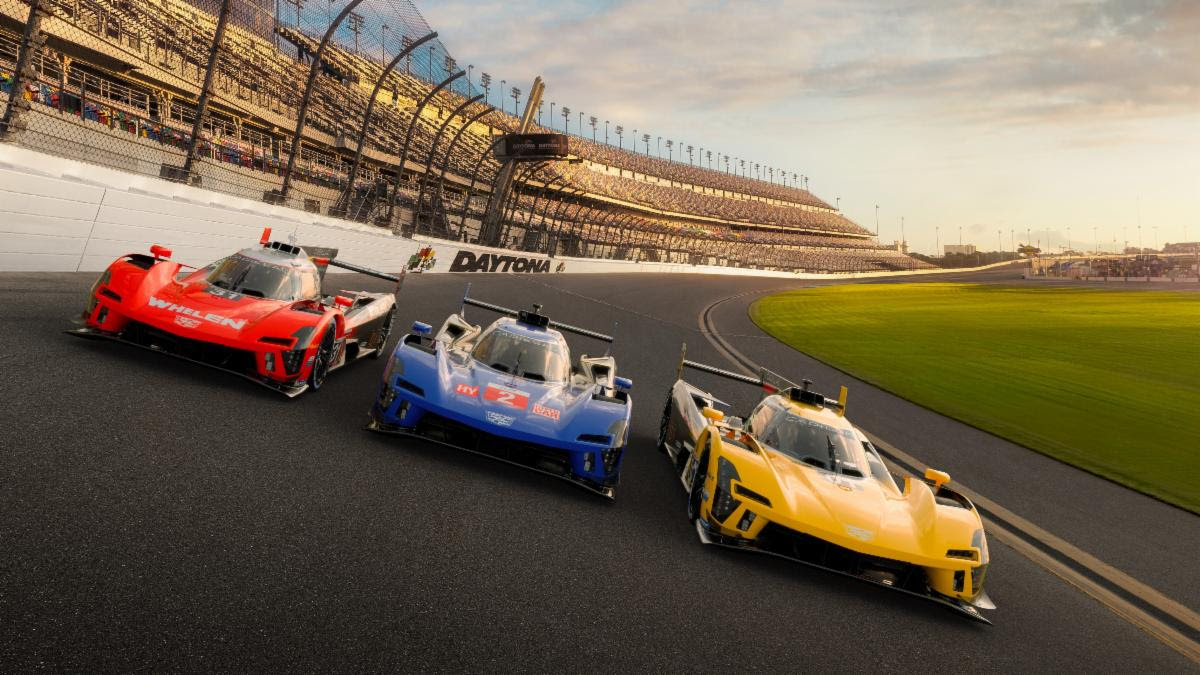Cadillac reveals liveries of its three V-LMDh race cars