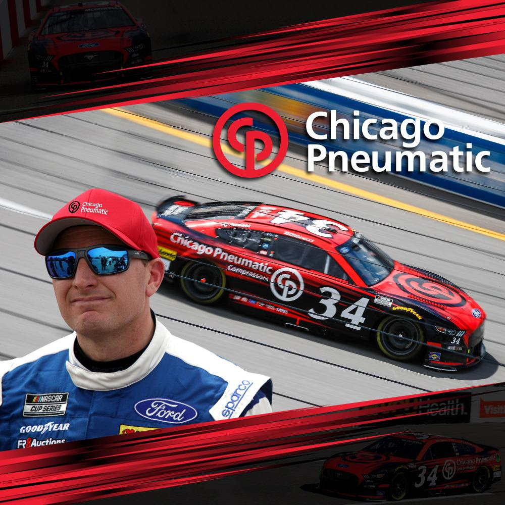 Chicago Pneumatic to Support McDowell at Premier NASCAR Events in 2023