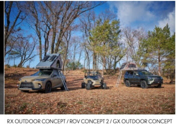 Lexus to Exhibit Customized Models Showcasing Diverse Lifestyles at Tokyo Auto Salon and Tokyo Outdoor Show 2023