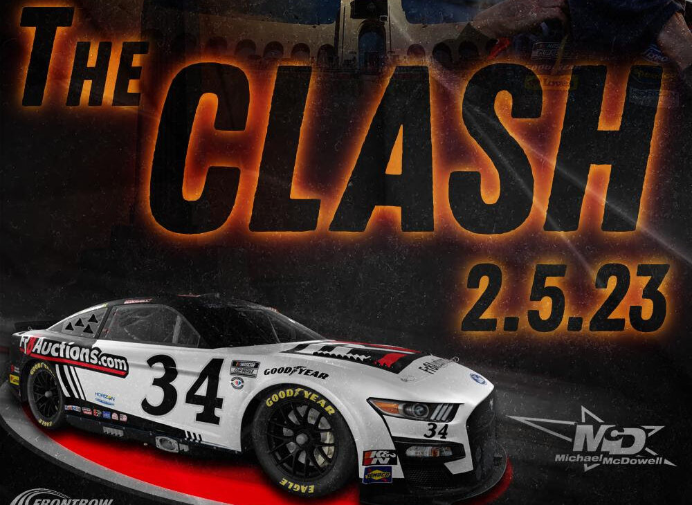 Michael McDowell and No. 34 Ford Team The Clash at The Coliseum Competition Notes
