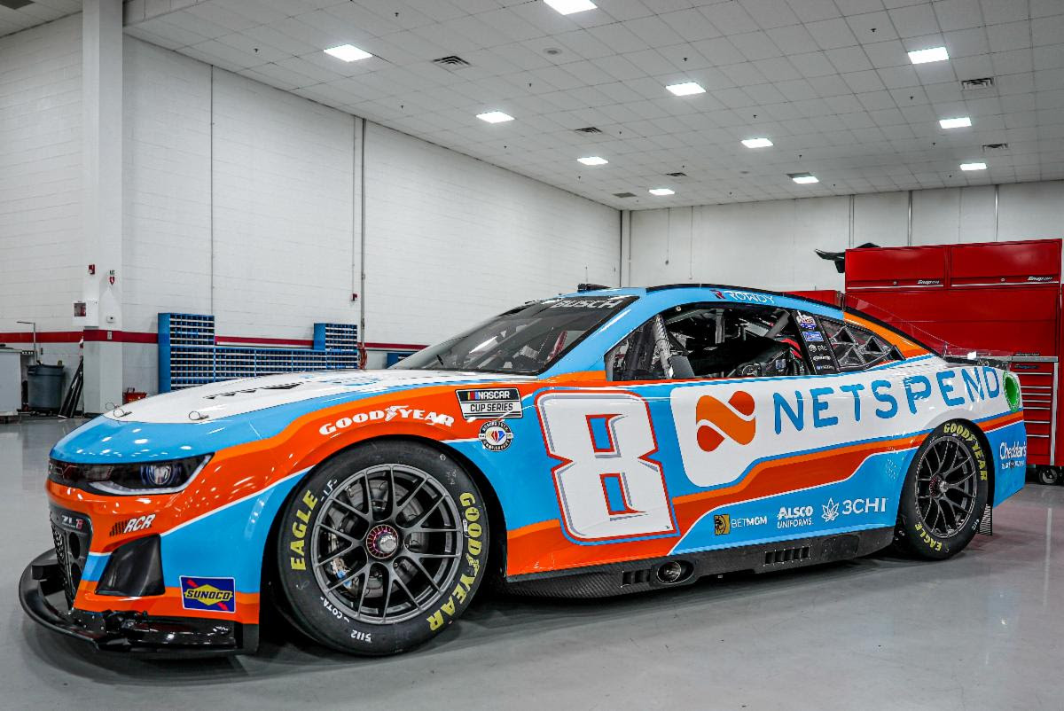 Netspend to Sponsor Kyle Busch and Richard Childress Racing’s No. 8 Chevrolet in the NASCAR Cup Series