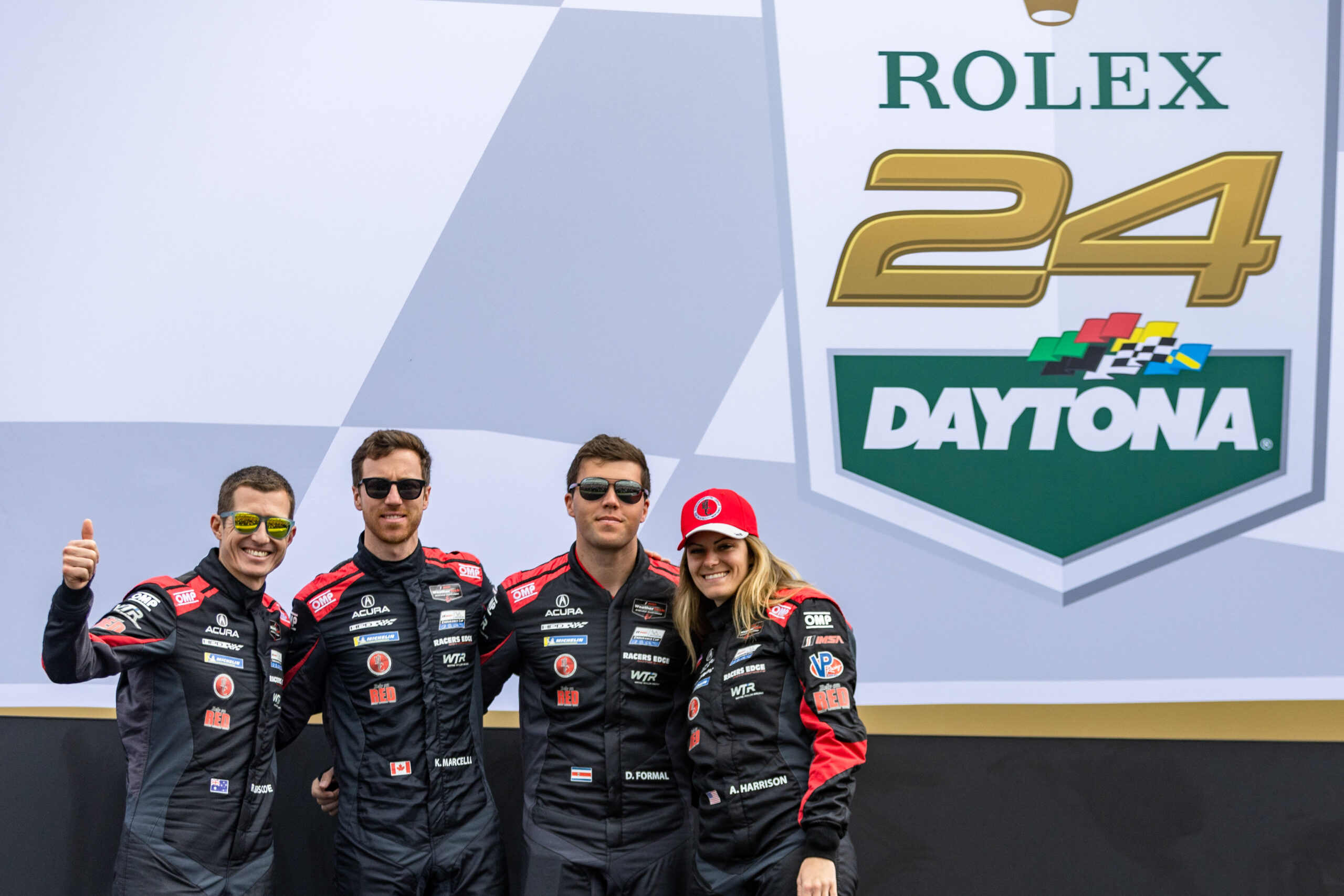 No. 93 Harrison Acura Runs at the Front of GTD Class Before Bad Luck Strikes in Final Hour of Rolex 24