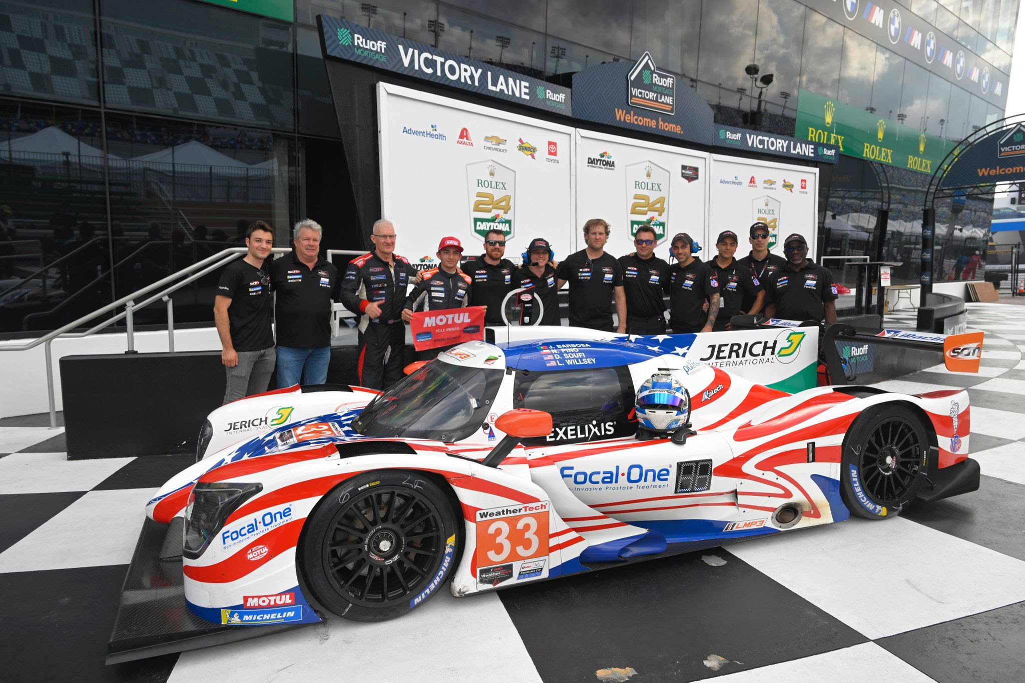 Sean Creech Motorsport earns Rolex 24 at Daytona pole