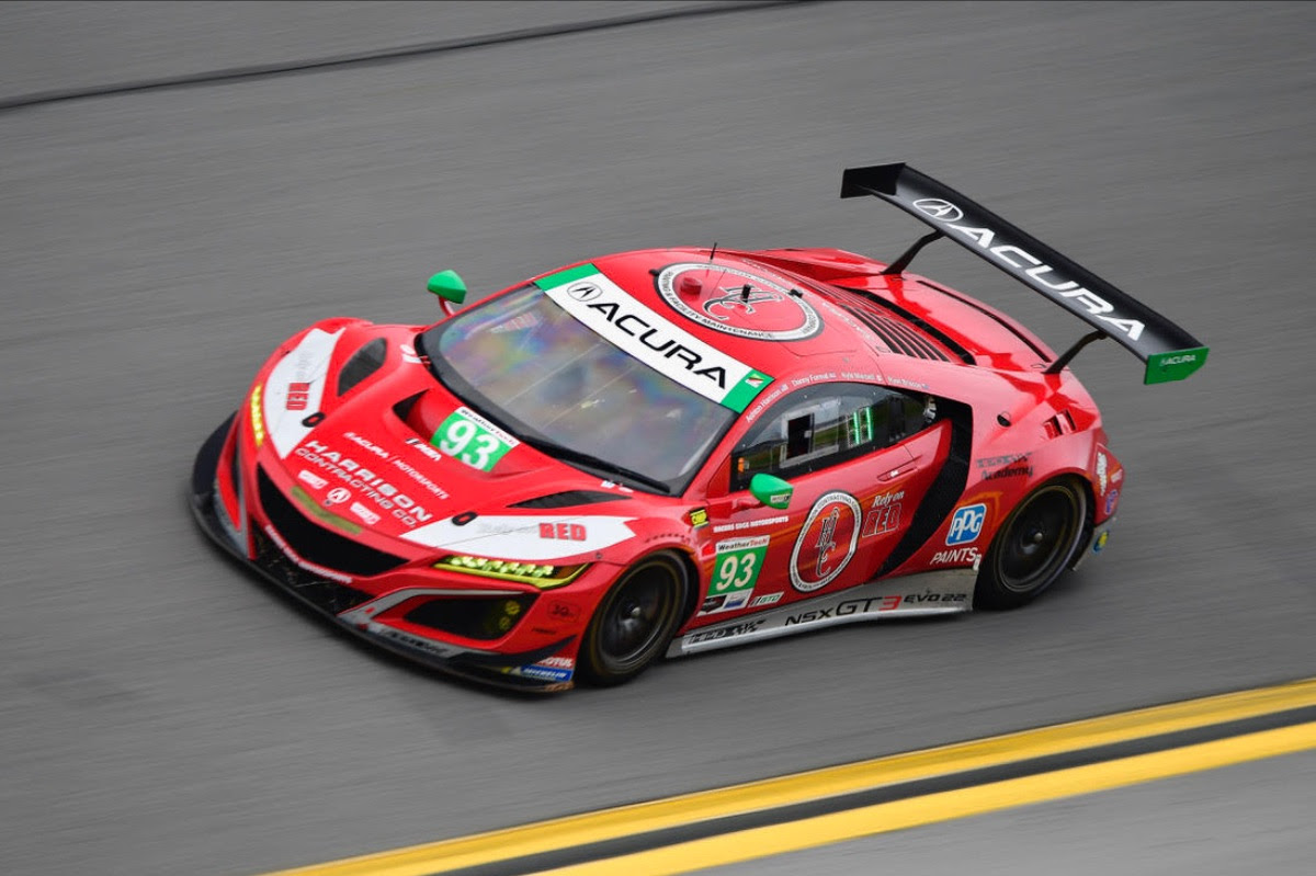 THE No. 93 HARRISON CONTRACTING COMPANY NSX GT3 EVO22 READY FOR