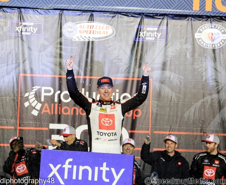John Hunter Nemechek nabs the Xfinity Series Production Alliance Group 300
